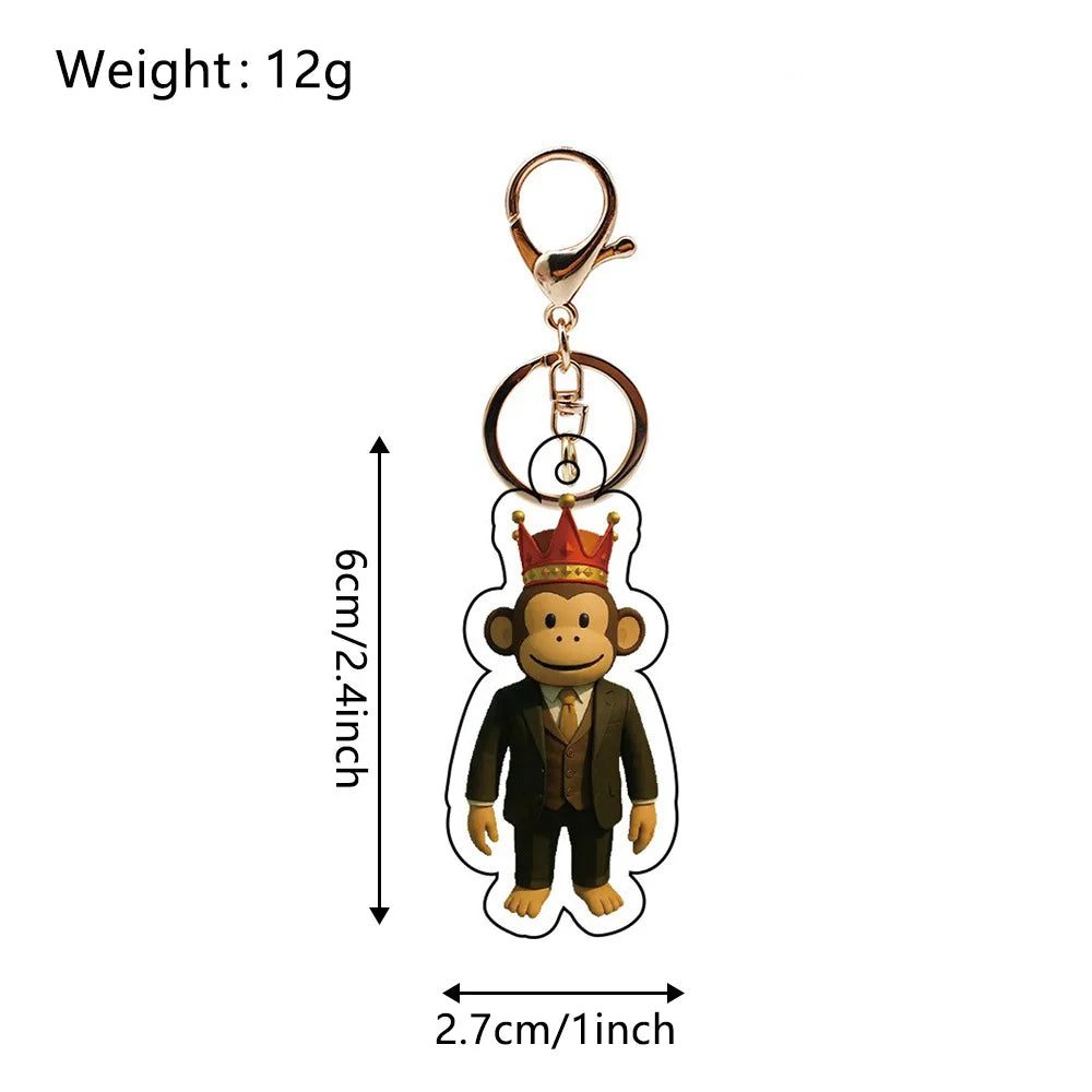 2026 New Steal A Brainrot Jandel Keychain Acrylic 67 Pendant Steal A Brainrot Keychains Cosplay Accessory