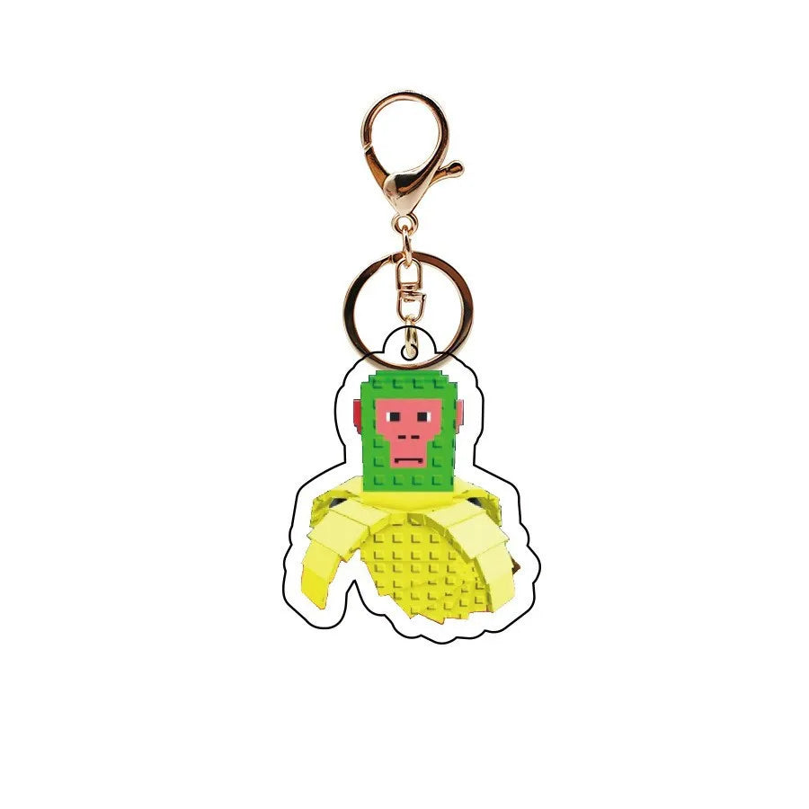 2026 New Steal A Brainrot Jandel Keychain Acrylic 67 Pendant Steal A Brainrot Keychains Cosplay Accessory