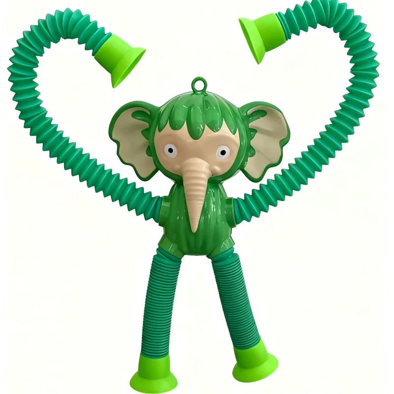 New Italian Brainrot Toys Tralalero Tralala Lirili Larila Tung Sahur Model Suction Cup Toys Telescopic Tubes Stress Relief Gifts