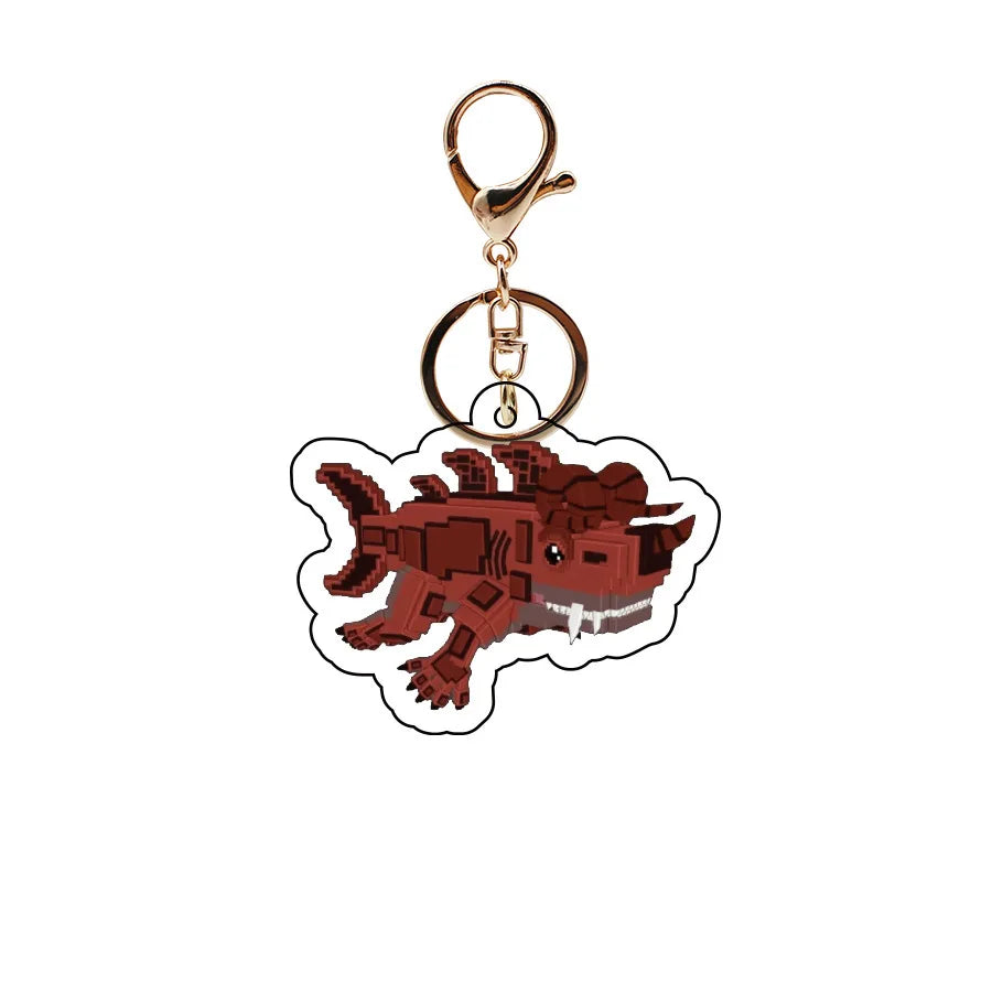 2026 New Steal A Brainrot Jandel Keychain Acrylic 67 Pendant Steal A Brainrot Keychains Cosplay Accessory